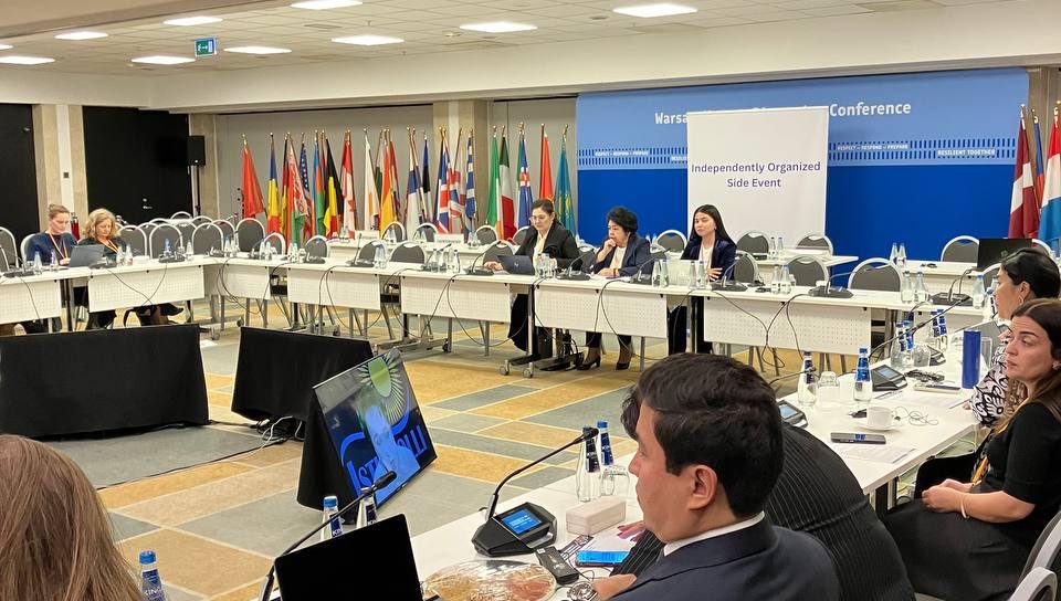 Varshava konferensiyasi doirasida gender tenglikka erishish bo‘yicha O‘zbekiston tajribasi taqdim etildi