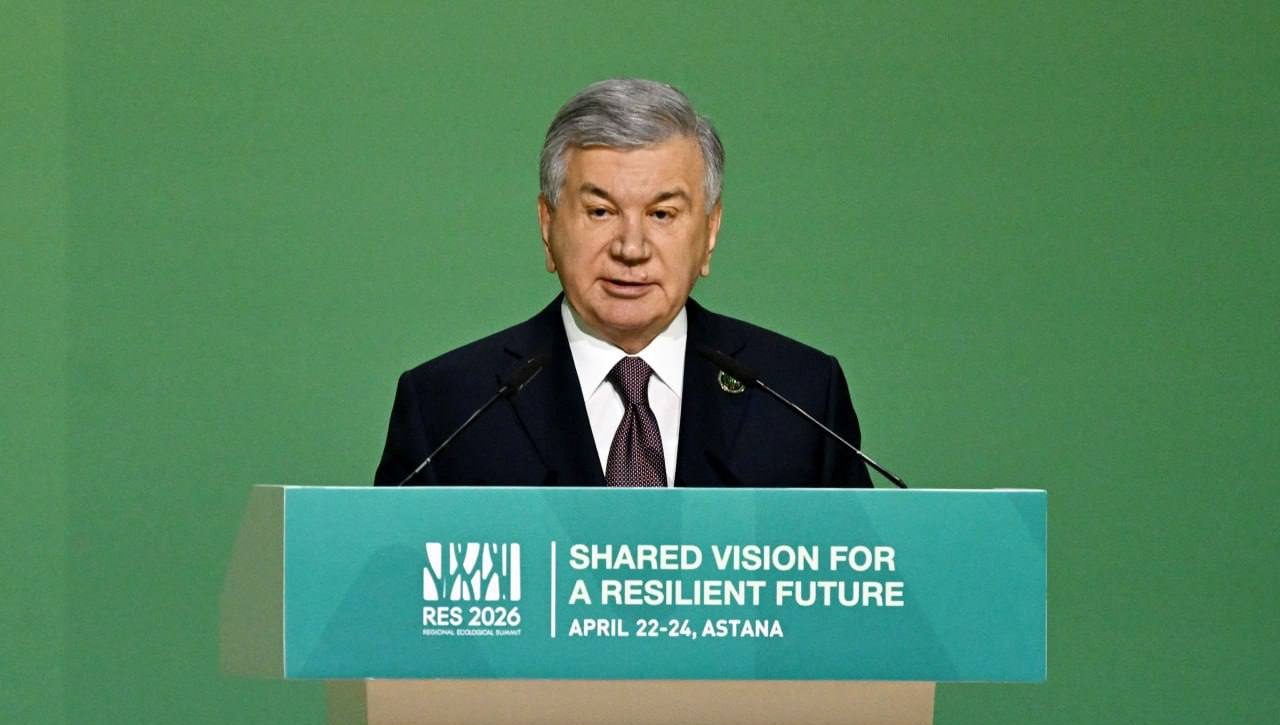 Prezident Shavkat Mirziyoyev:  “Markaziy Osiyoni ekologik farovonlik va barqaror rivojlanish makoniga aylantiramiz”