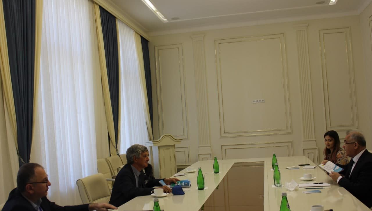 Akmal Saidov xalqaro kuzatuvchi Jan-Antuan Dyupra bilan  uchrashdi