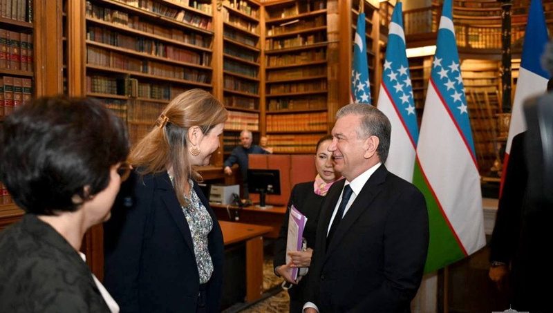 O‘zbekiston Prezidenti va Fransiya Parlamentining quyi palatasi raisi parlamentlararo muloqotni rivojlantirish istiqbollarini muhokama qildilar