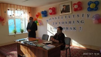 Maktabda Konstitutsiyaga bag'ishlangan tadbir