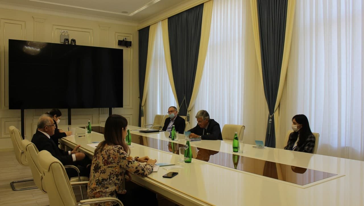 Akmal Saidov xalqaro kuzatuvchi Jan-Antuan Dyupra bilan  uchrashdi