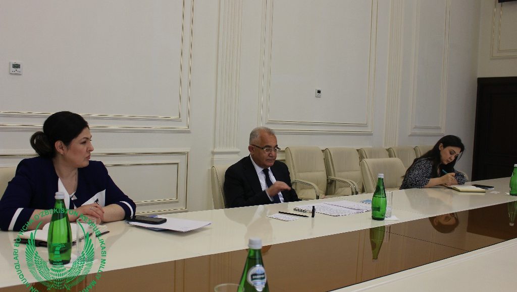 Milliy markazda BMT Boshqarmasi vakili bilan uchrashuv bo‘ldi
