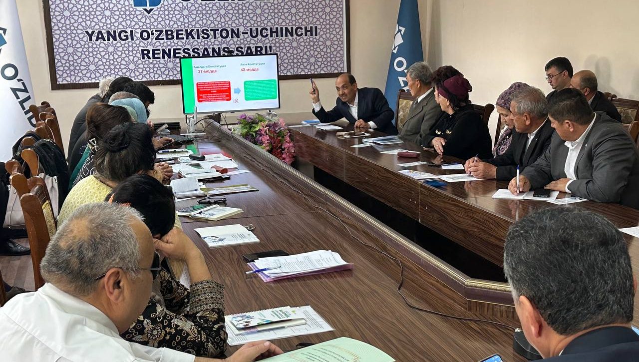 Konstitutsiyaga oid referendum: mohiyat va istiqbollar