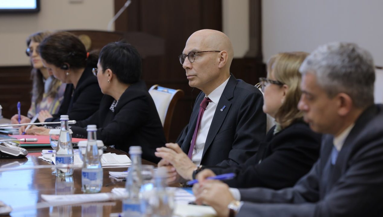 O‘zbekiston Respublikasi Oliy sudi raisi Baxtiyor Islamov Birlashgan Millatlar Tashkilotining Inson huquqlari bo‘yicha Oliy komissari Folker Tyurk bilan uchrashdi