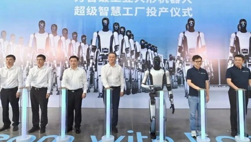 Xitoyda robotlar robotlarni ishlab chiqaradi