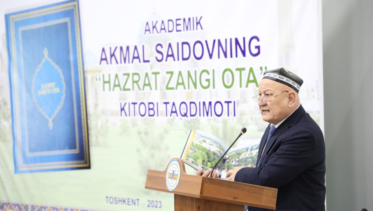Akademiyada “Hazrat Zangi ota” kitobining taqdimoti bo‘lib o‘tdi