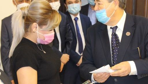 INSON HUQUQLARI BO'YICHA MILLIY MARKAZNING  MEHNAT FAXRIYLARI