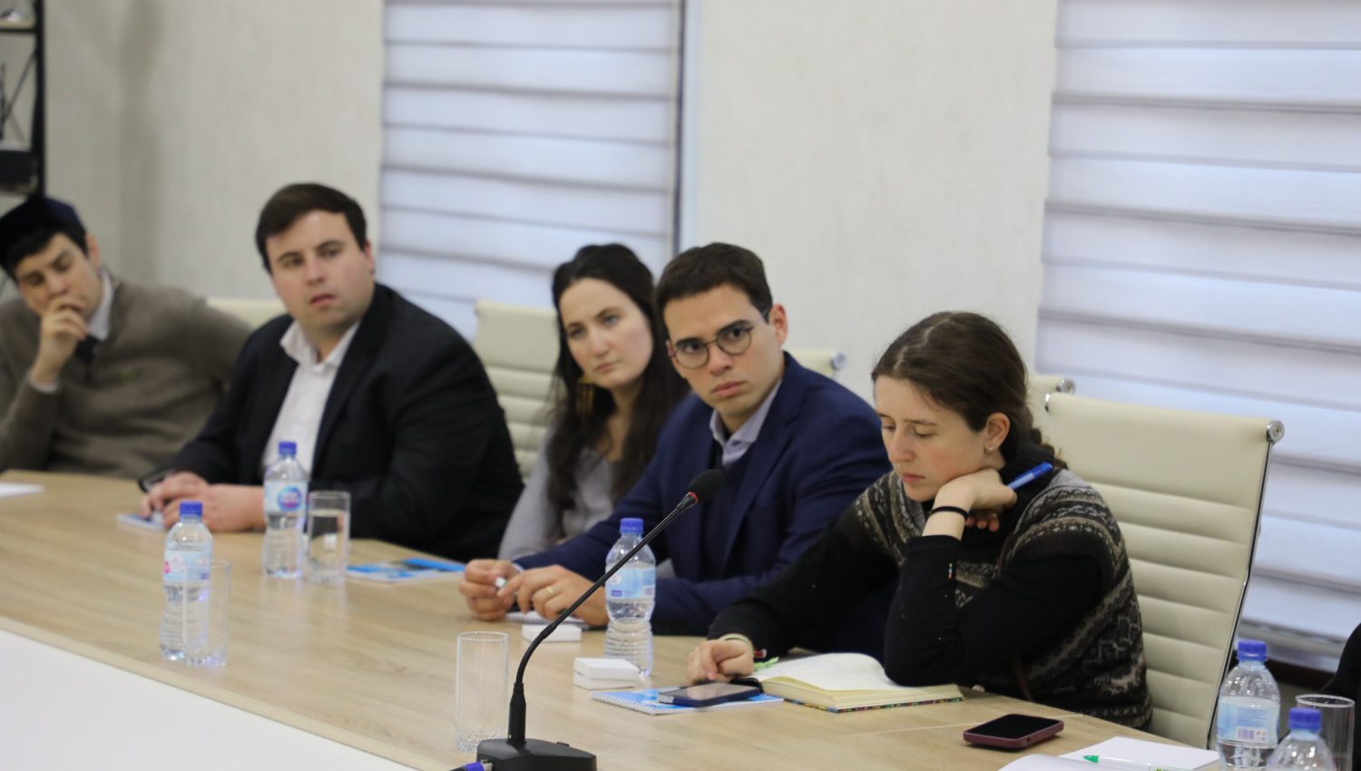 Milliy markazda Chikago universiteti professori va talabalari bilan muloqot