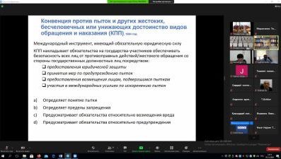 Adliya vazirligi tizimi rahbarlari – maxsus o'quv moduli tinglovchilari