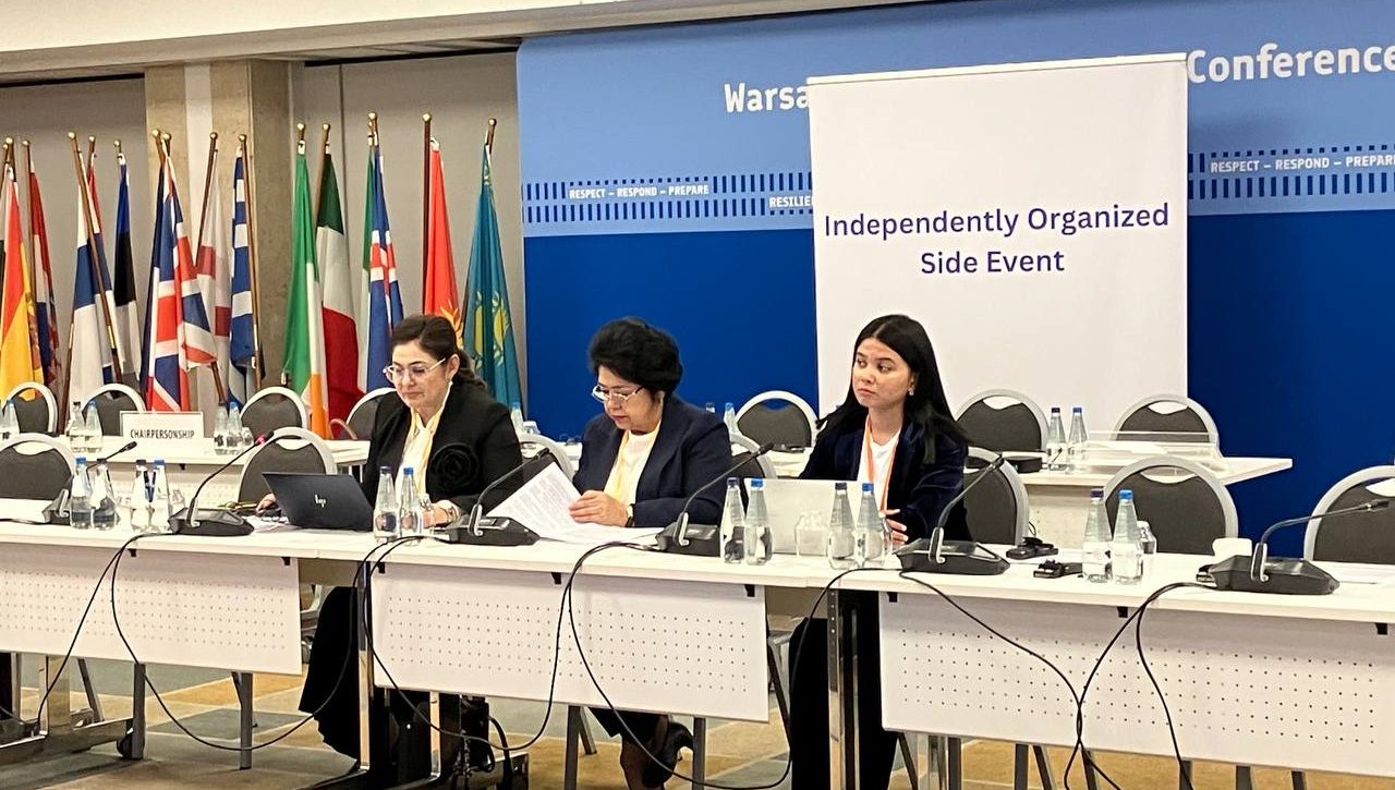Varshava konferensiyasi doirasida gender tenglikka erishish bo‘yicha O‘zbekiston tajribasi taqdim etildi