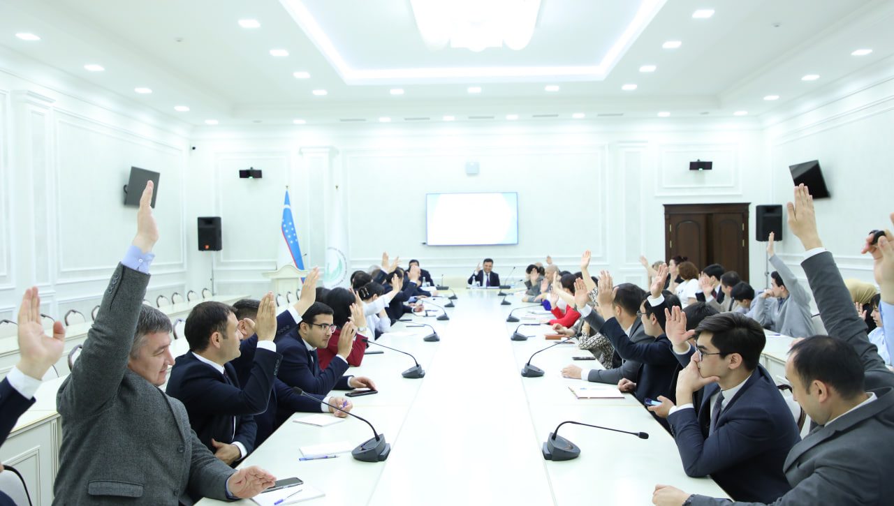 Milliy markaz boshlang‘ich kasaba uyushmasi qo‘mitasining  hisobot-saylov yig‘ilishi