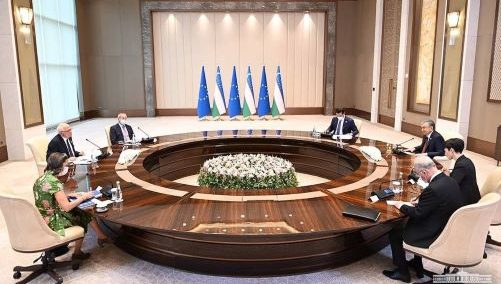 Ўзбекистон Президенти Европа Иттифоқининг ташқи ишлар ва хавфсизлик сиёсати бўйича Олий вакилини қабул қилди