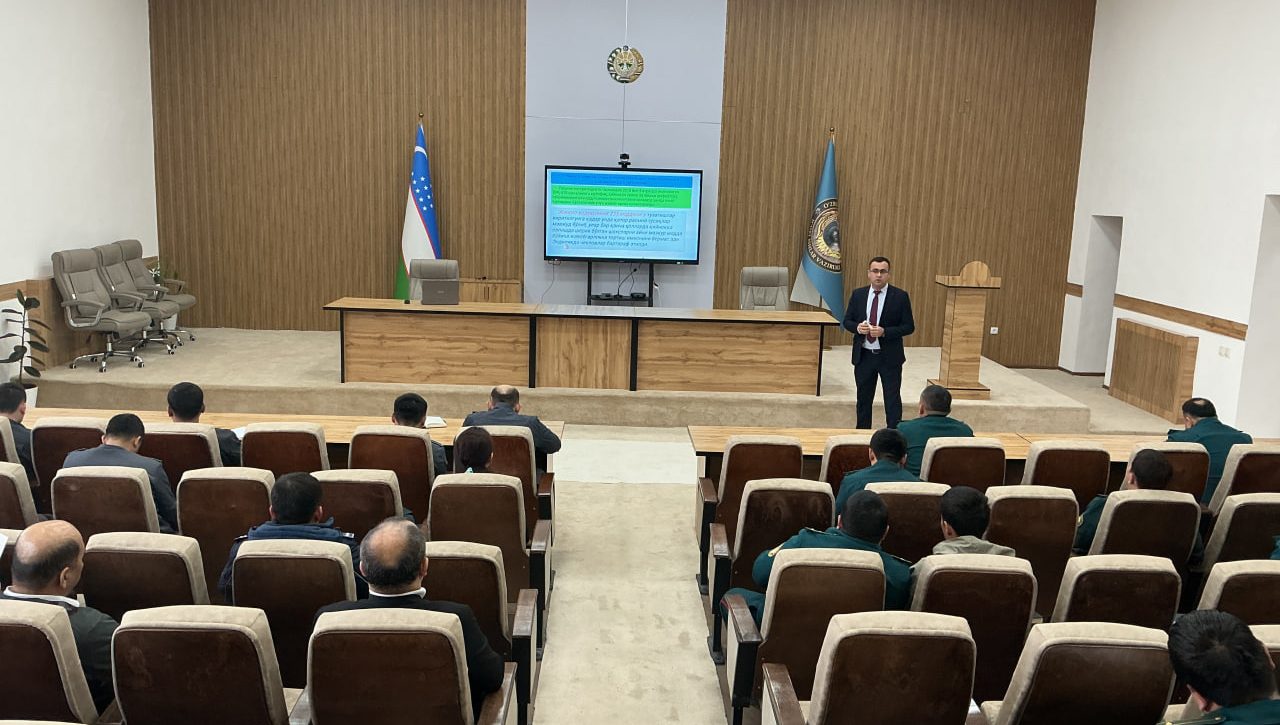 Toshkent viloyatida qiynoqqa qarshi kurashish bo‘yicha o‘quv kursi yakunlandi