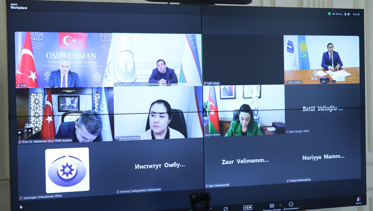 O‘zbekiston vakillari TURKOMB Assotsiatsiyasining uchrashuvida onlayn qatnashdi