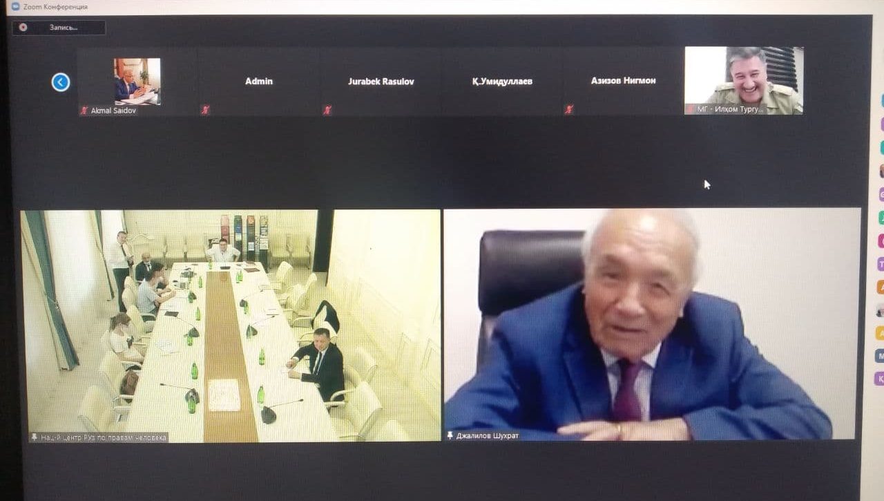 Inson huquqlari ixtisosligi bo'yicha dastlabki dissertatsiya himoyasi bo'lib o'tdi