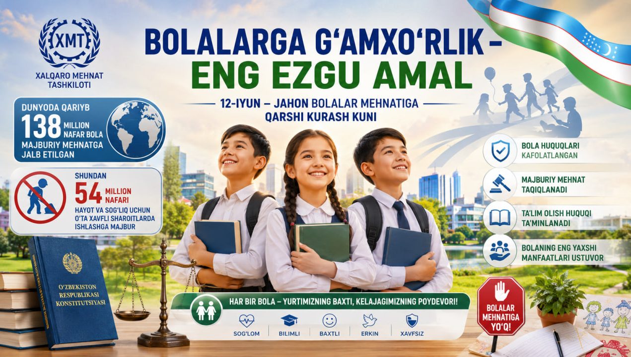 Bolalarga g‘amxo‘rlik – eng ezgu amal