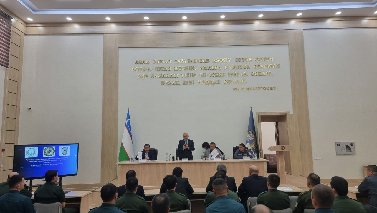 Xivada qiynoqqa qarshi kurashish mavzusida o‘quv kursi boshlandi