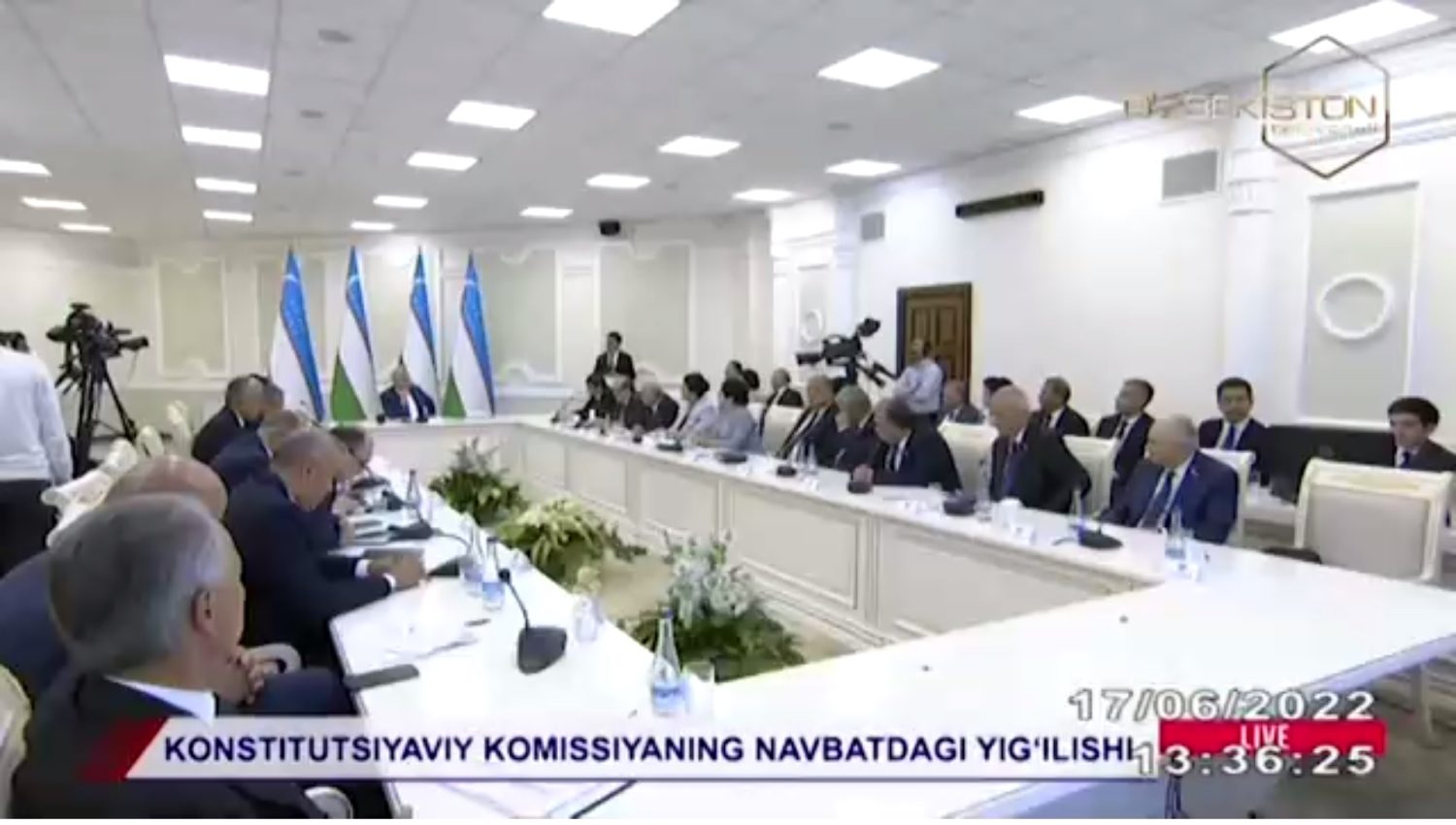 Akmal Saidov, Konstitutsiyaviy komissiya raisi: 
