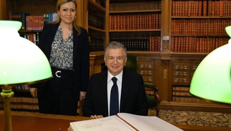 O‘zbekiston Prezidenti va Fransiya Parlamentining quyi palatasi raisi parlamentlararo muloqotni rivojlantirish istiqbollarini muhokama qildilar