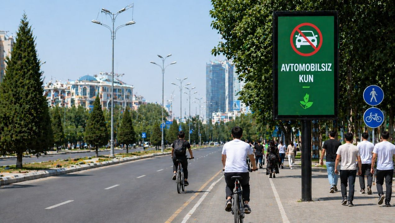 Bugun mamlakatimiz bo‘ylab “Avtomobilsiz kun” aksiyasi o‘tkazilmoqda