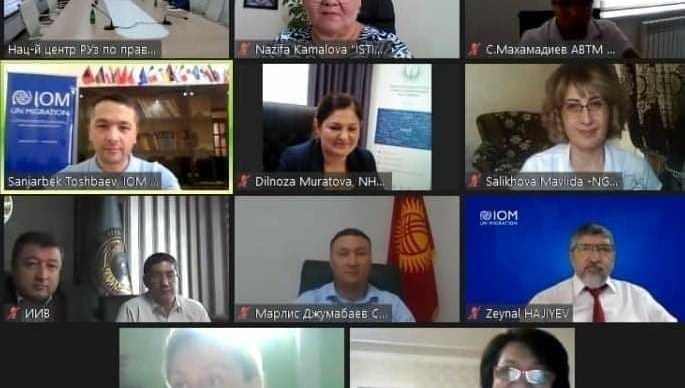 Mintaqa vakillari odam savdosiga qarshi kurash masalasini muhokama qildi