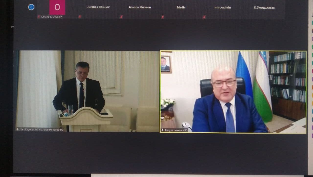 Inson huquqlari ixtisosligi bo'yicha dastlabki dissertatsiya himoyasi bo'lib o'tdi