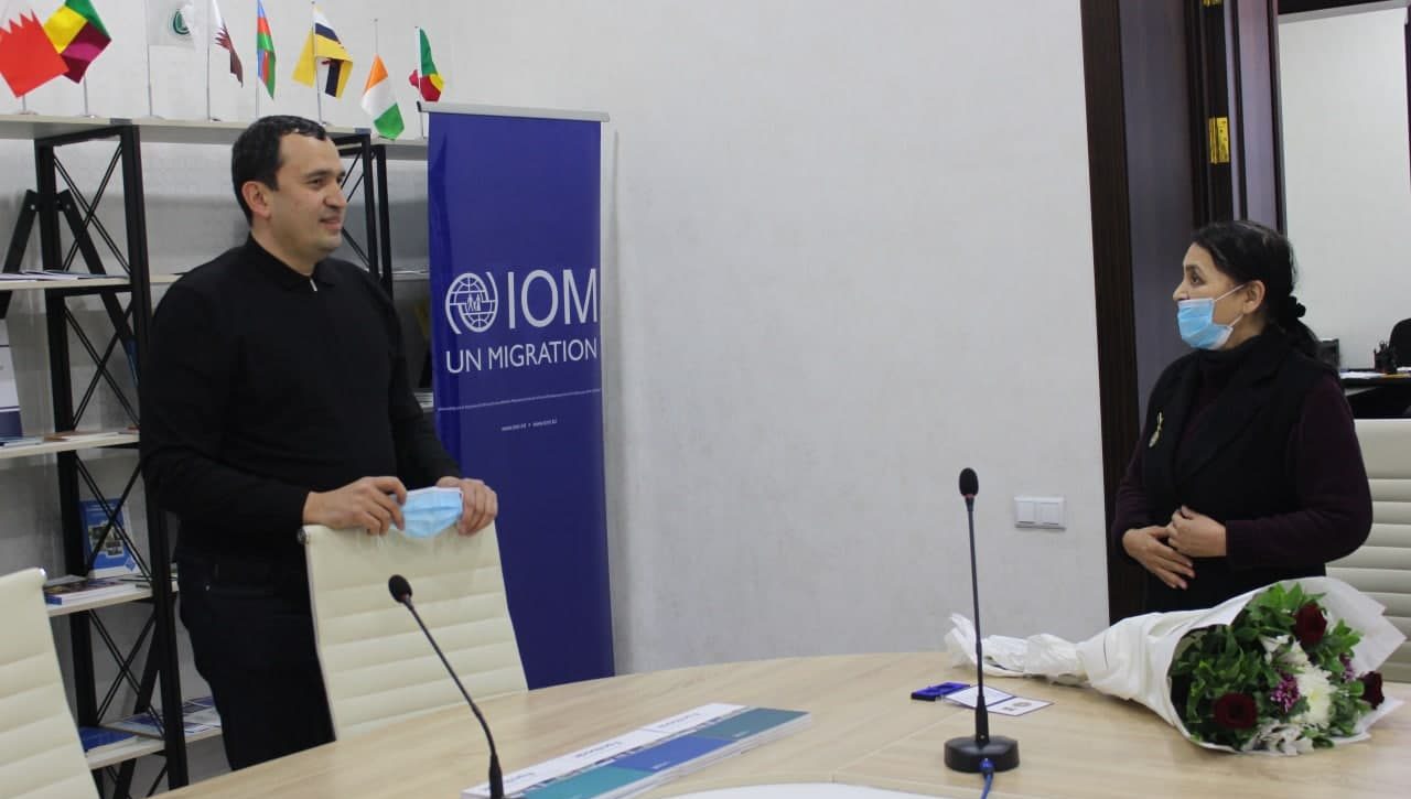 Milliy markaz faxriylari taqdirlandi