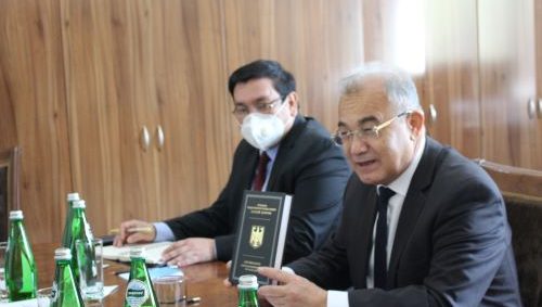 Milliy markazda Konrad Adenauer nomidagi fond vakolatxonasi rahbari bilan uchrashuv bo'ldi