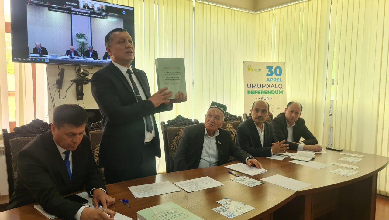 “Yangilanayotgan Konstitutsiya bizniki, biz referendumda ovoz beramiz!”