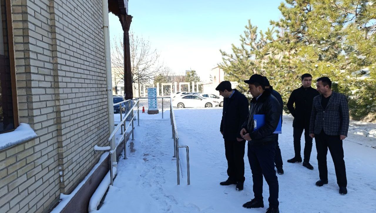 Nogironligi bo‘lgan shaxslar uchun yaratilgan to‘siqsiz muhit holati