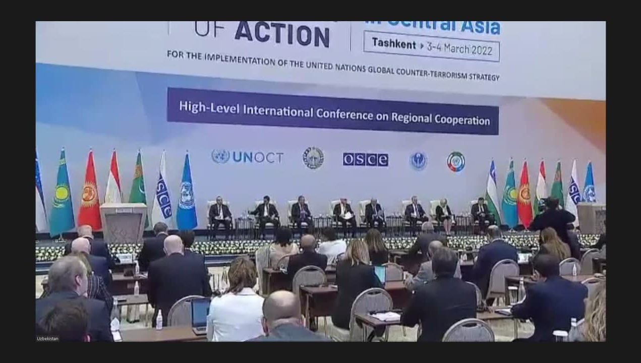 Terrorizmga qarshi kurashishda mintaqaviy hamkorlik bo‘yicha xalqaro konferensiya boshlandi