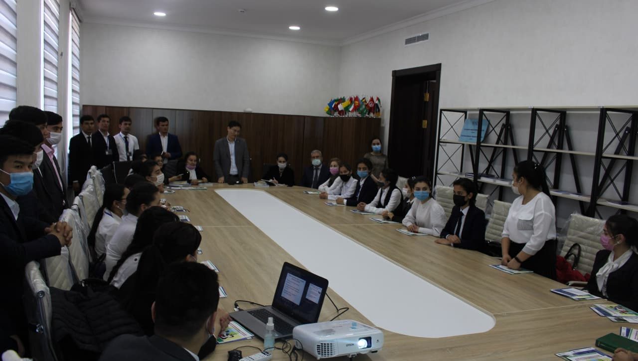 Toshkent shahar yuridik texnikumi o'quvchilari uchun  mahorat darsi o'tkazildi