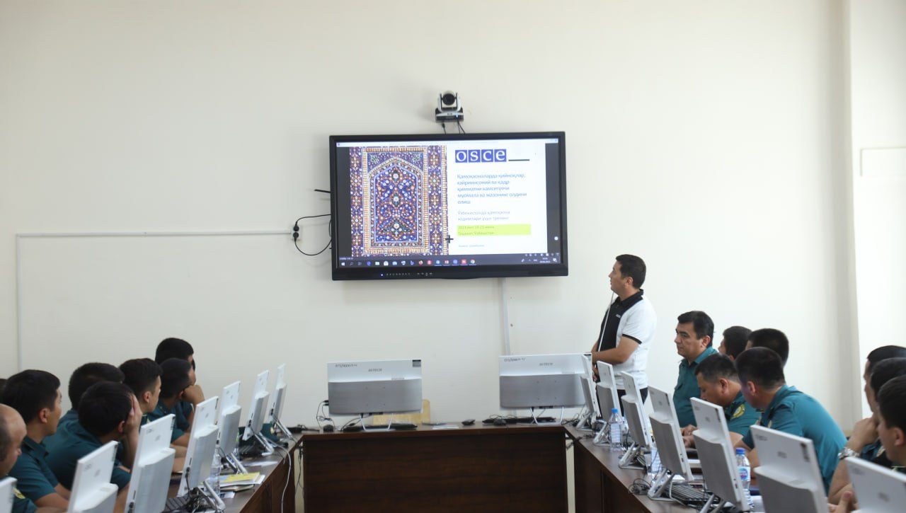 Andijondagi trening qiynoqqa solishga qarshi kurashish mavzusiga bag‘ishlandi
