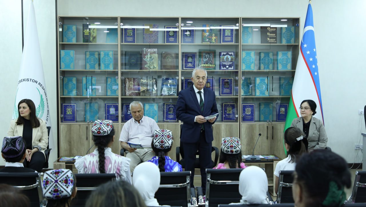 Inson huquqlari uyida bolalarga bag‘ishlangan she’riy kitob taqdimoti o‘tkazildi