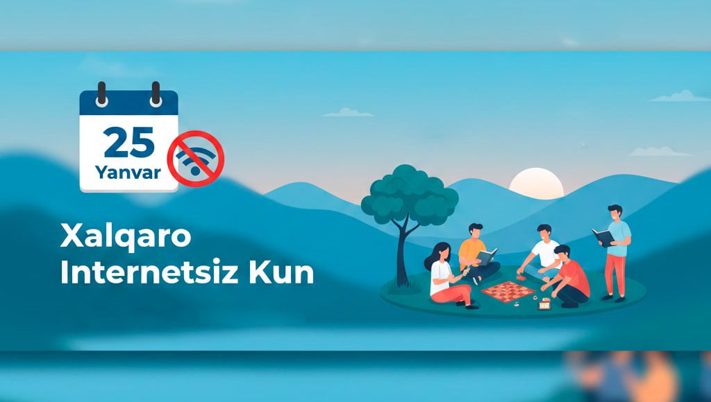 BIR KUN – INTERNETSIZ(!)