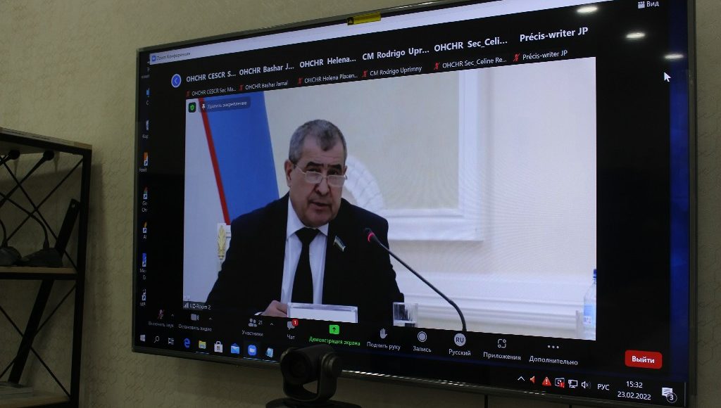 BMTning Iqtisodiy, ijtimoiy va madaniy huquqlar bo‘yicha qo‘mitasida O‘zbekistonning Uchinchi davriy ma’ruzasini ko‘rib chiqish davom etmoqda: muhokamalarning ikkinchi kunidan fotoreportaj