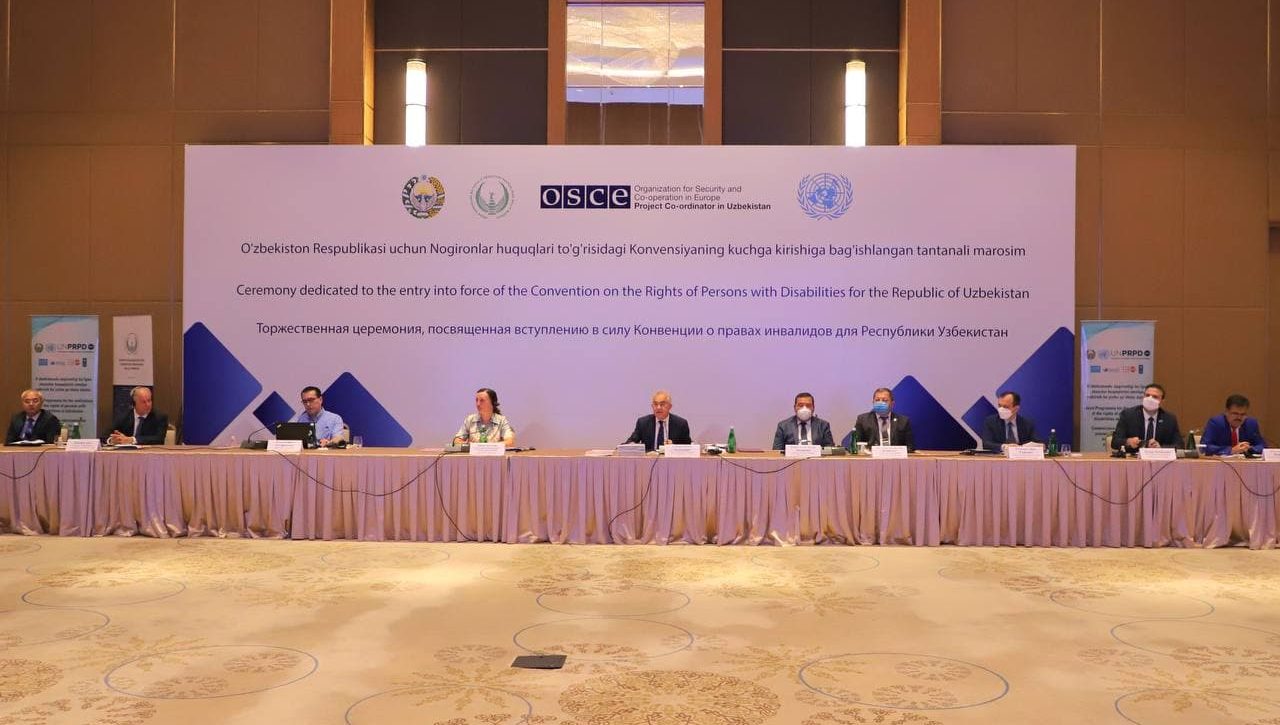 O'zbekistonda BMT Nogironlar huquqlari to'g'risidagi konventsiyasi amal qilmoqda