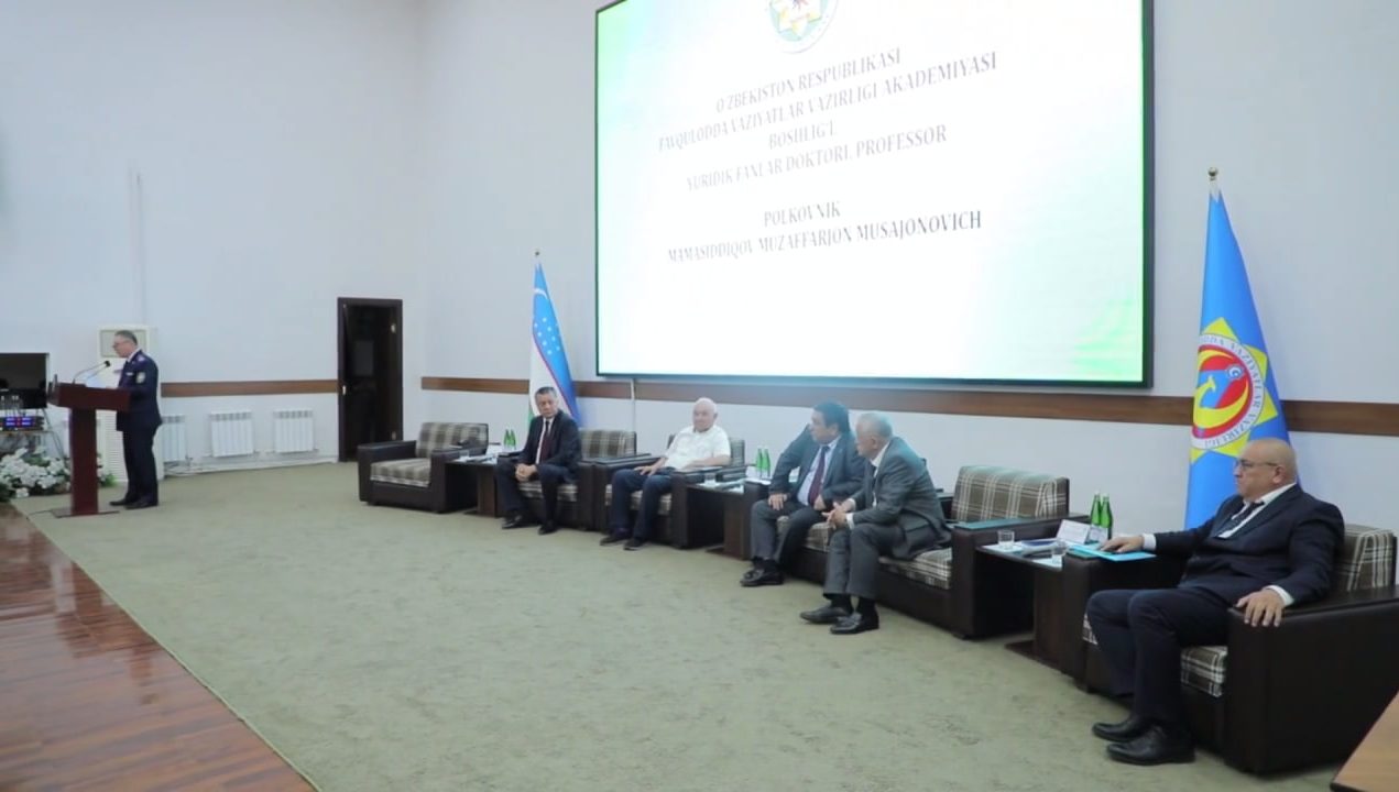 O‘zbekiston Respublikasi Favqulodda vaziyatlar vazirligi akademiyasida kuni kecha “Favqulodda vaziyatlar va inson huquqlari: muammo va yechimlar” mavzusida  ilmiy-amaliy anjuman  bo‘lib o‘tdi
