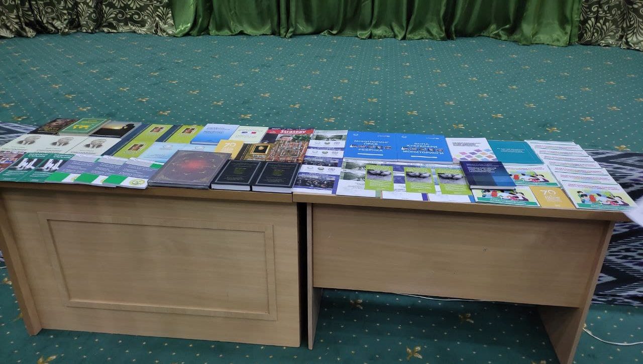 Milliy markaz kitoblari –  “Bolalar shaharchasi” kutubxonasiga
