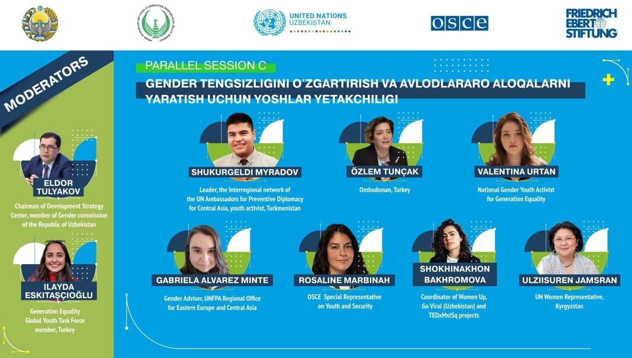 BUTUNJAHON KONFERENTSIYASI YAKUNI:  Toshkent Yoshlar deklaratsiyasi qabul qilindi