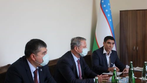 Milliy markazda Konrad Adenauer nomidagi fond vakolatxonasi rahbari bilan uchrashuv bo'ldi