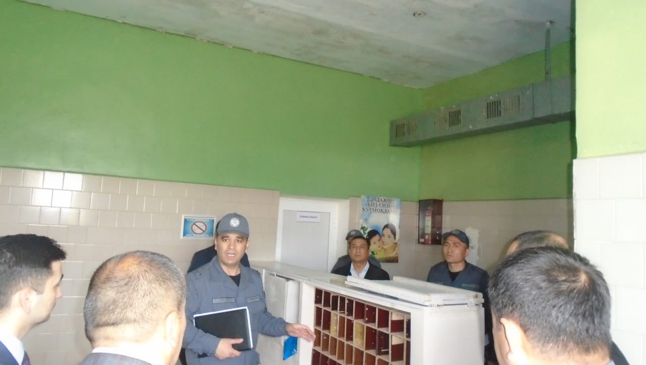 Milliy markaz ishchi guruhi Andijondagi jazoni ijro etish muassasalarida bo‘ldi