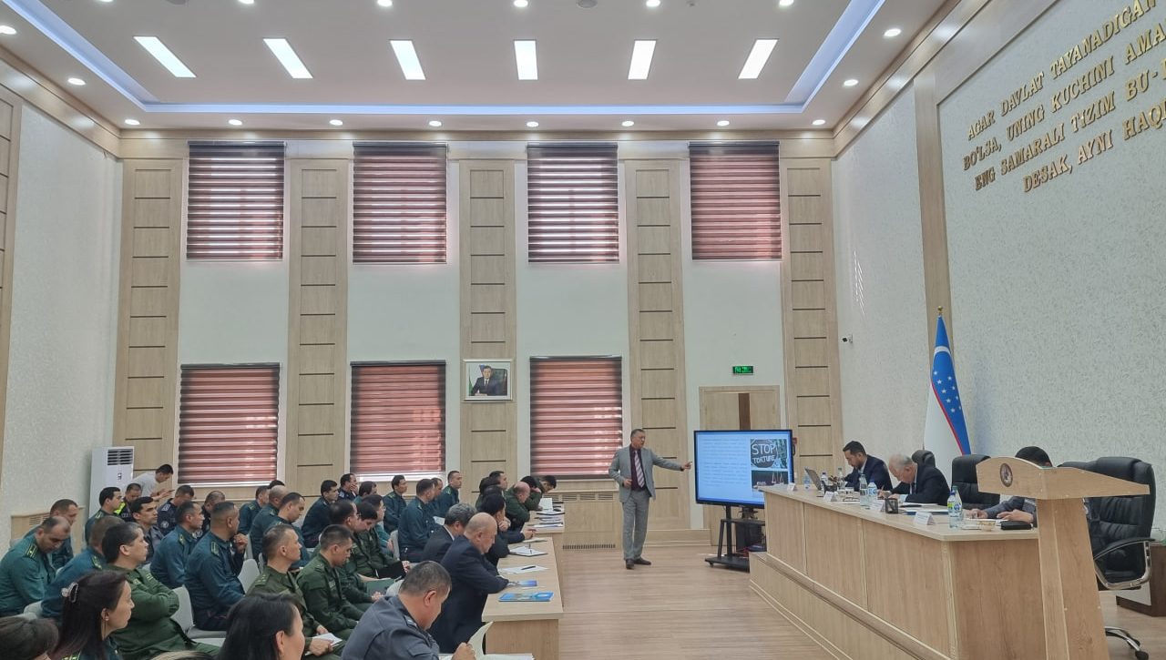 Xivada qiynoqqa qarshi kurashish mavzusida o‘quv kursi boshlandi