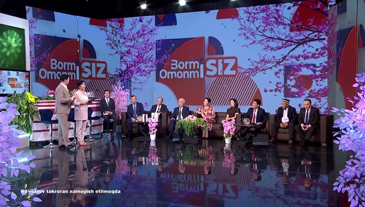 OAV - BIZ HAQIMIZDA: Milliy markaz kitoblarining teletaqdimoti