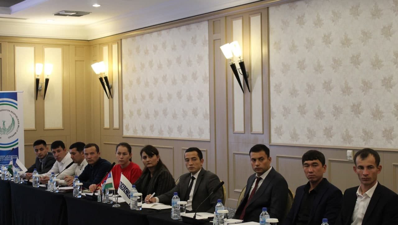 Milliy markaz axloq tuzatish muassasalarida xotin-qizlar murojaatlari bilan ishlash bo‘yicha trening o‘tkazmoqda