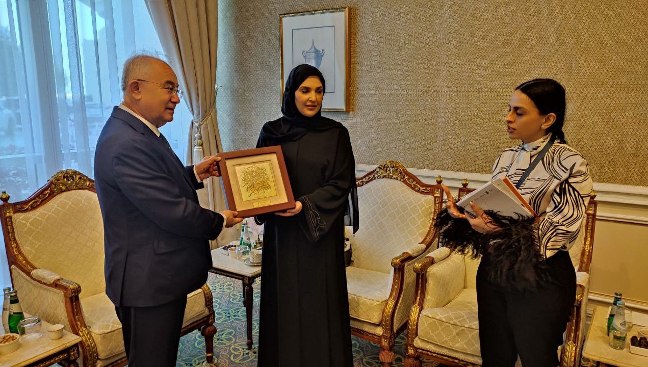 Qatarning Inson huquqlari bo‘yicha Milliy qo‘mitasi raisi bilan uchrashuv bo‘ldi