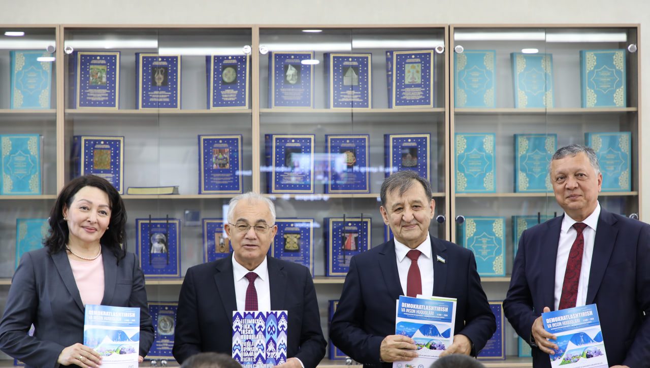 “DEMOKRATLASHTIRISH VA INSON HUQUQLARI” JURNALI TAQDIMOTI