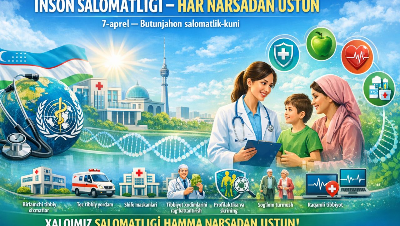 INSON SALOMATLIGI – HAR NARSADAN USTUN