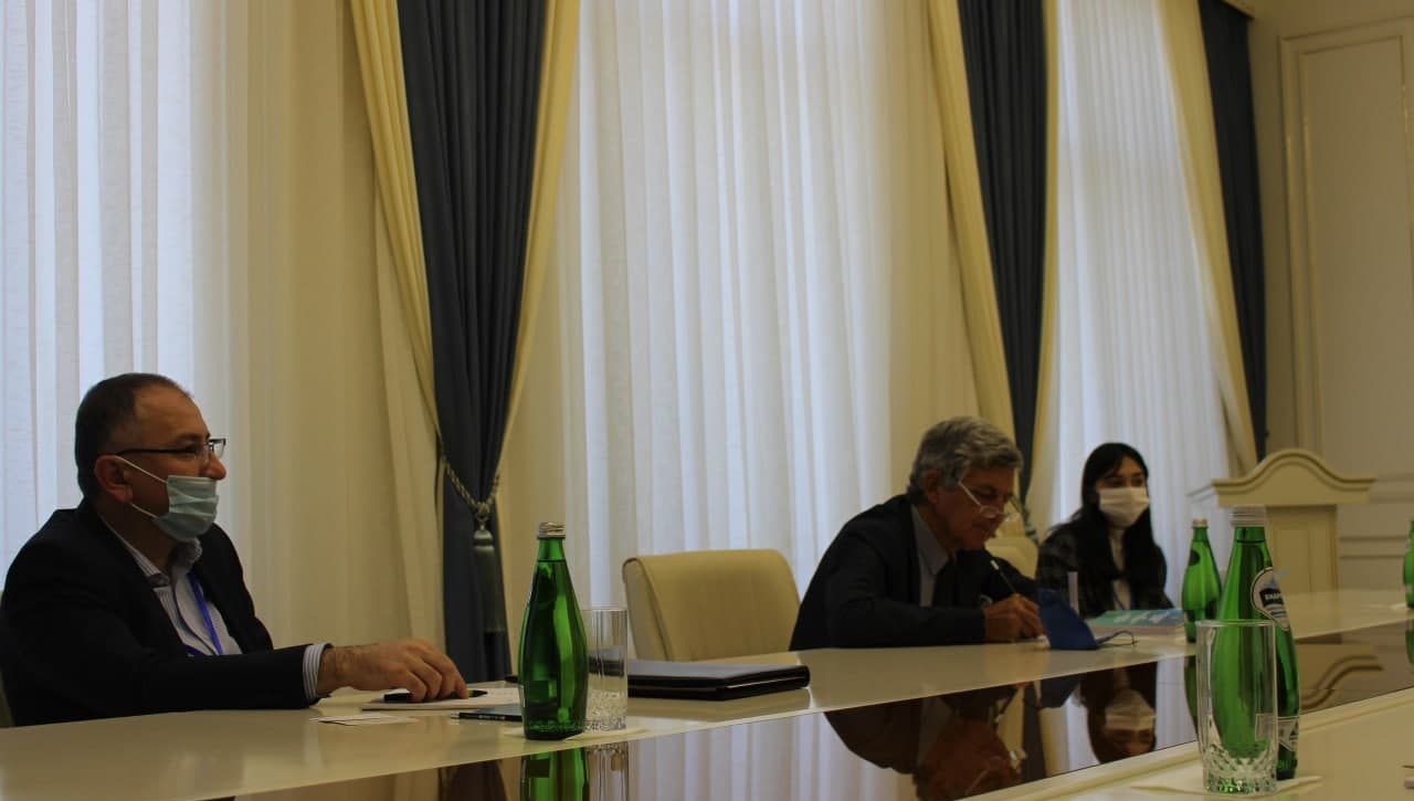 Akmal Saidov xalqaro kuzatuvchi Jan-Antuan Dyupra bilan  uchrashdi